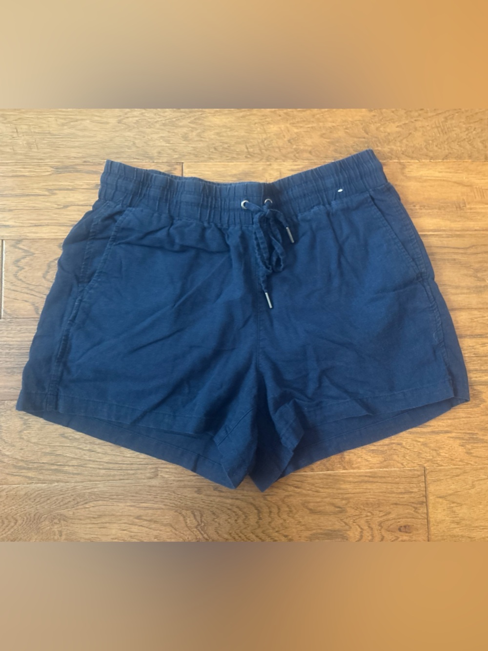 GAP Dark Navy Elastic Waist Shorts